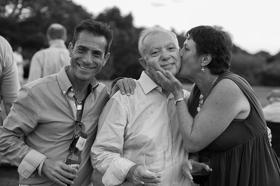 fun laughing moment of love and family during a reception in Cape Cod MA